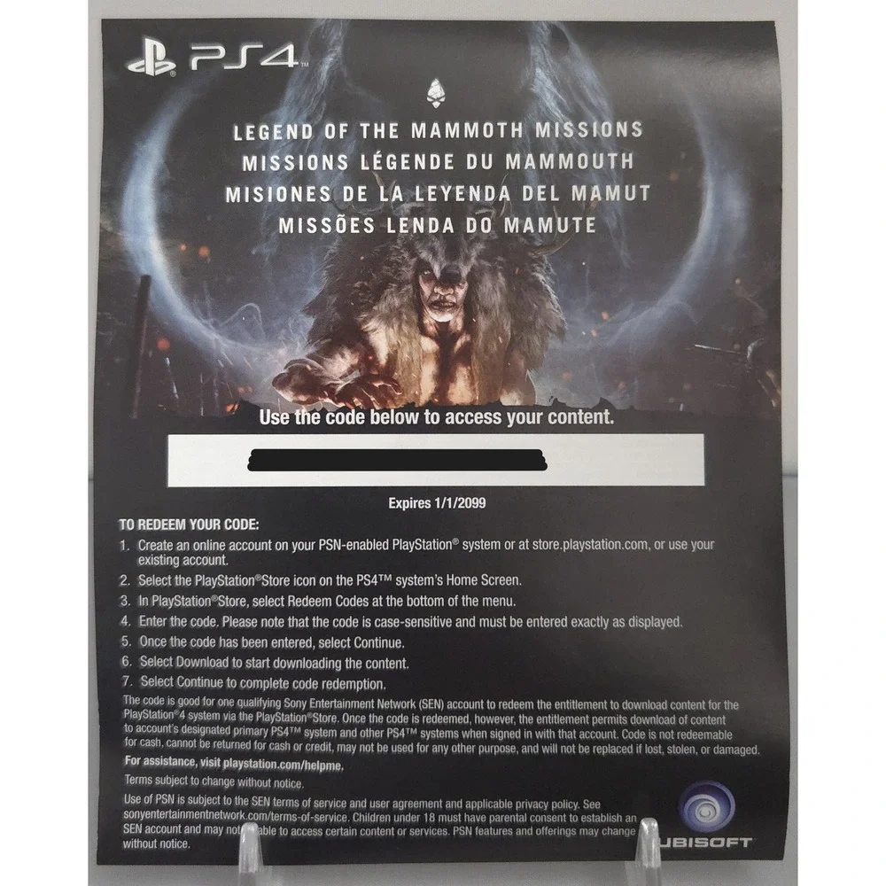 Far Cry Primal Bonus Edition (Sony PlayStation 4 PS4) CIB Tested & Working